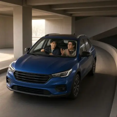 오류자차운전연수 — 지역 표지판 일러스트